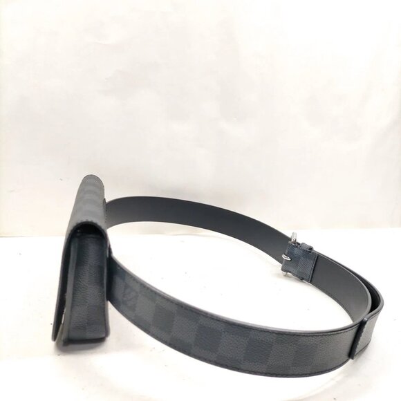 Louis Vuitton LV Waist Pouch Sanctuaire Pochette HommeDamier Graphite 692-042925 - Picture 3 of 13